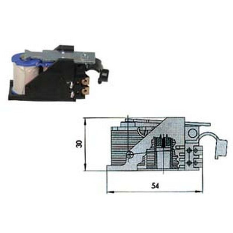 Image of Cisa - bobine tensione 12V per serratura elettrica 07118 - sx (07118002)