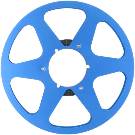 Bobine Vide 1/4 10.5 Pouces en Alliage d'Aluminium 6 Trous pour Machine REVOX Studer - Bobine de Raccordement Universelle