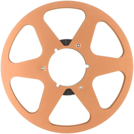 Bobine Vide 1/4 Pouce 10,5 Pouces Alliage Aluminium 6 Trous Universel Machine Part Bobine de Raccordement pour REVOX Studer Gold
