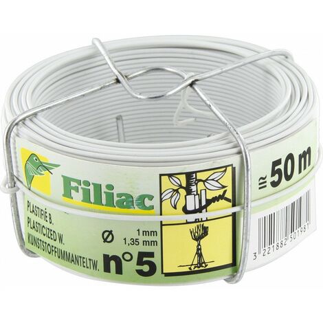 Bobinot Plastifié  Plastifiée Blanc 1,35 X 50