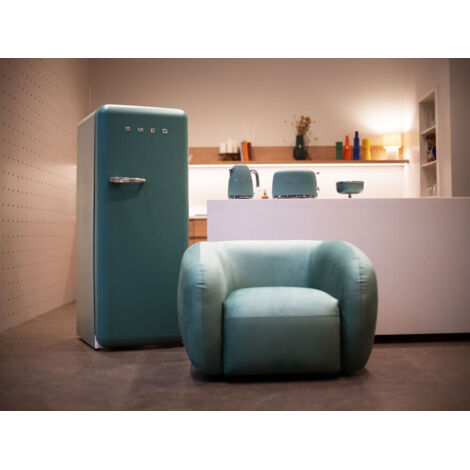 BOBOCHIC - Fauteuil CELINE velours   Vert