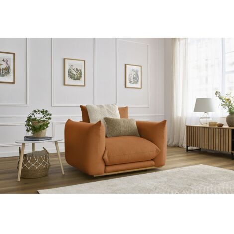 BOBOCHIC - Fauteuil ERNEST Orange