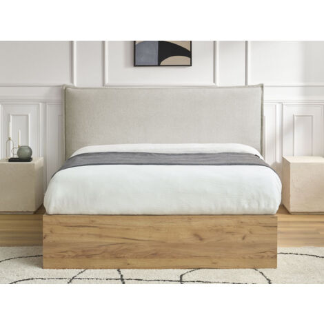 BOBOCHIC - Lit coffre CHARLIE  180x200 Beige