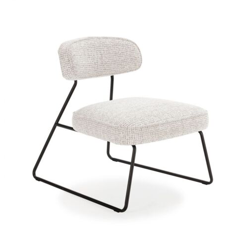 BOBOCHIC - Lot de 2 fauteuils MANON tissu bouclette   Beige
