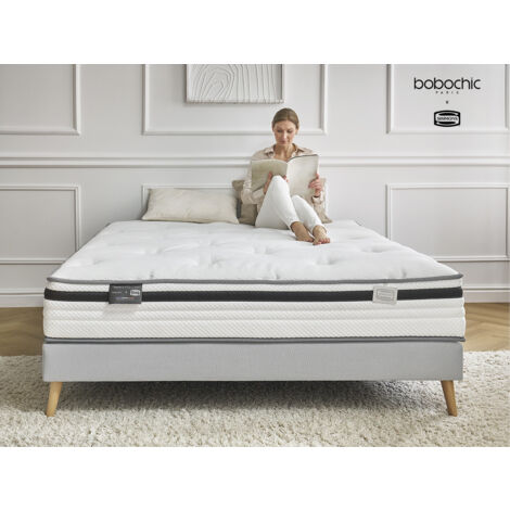 BOBOCHIC - Matelas hybride BRIENNE édition limitée BOBOCHIC x SIMMONS  140x190