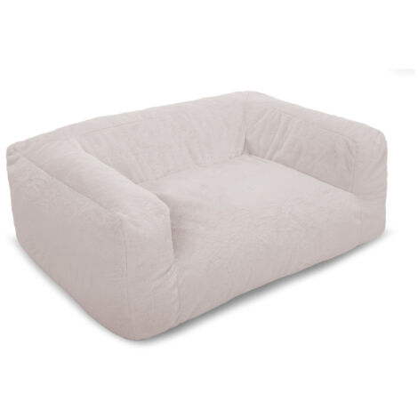 BOBOCHIC - Panier pour chien SALTO tissu imitation fourrure  M (80cm) Rose