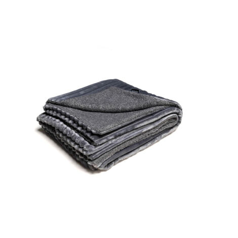 BOBOCHIC - Plaid XXL 220 x 240 cm OSLO   Gris foncé