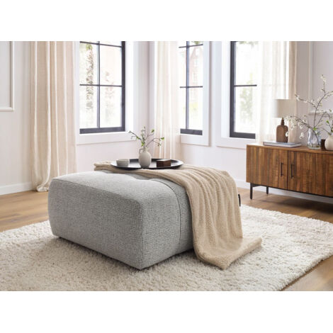 BOBOCHIC - Pouf ARSENE   Gris clair