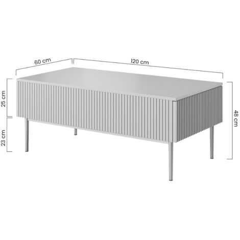 BOBOCHIC - Table basse KASHA Pieds noir   Noir
