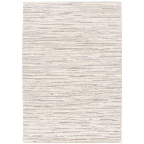 BOBOCHIC - Tapis poil court RYKEN motif abstrait  120x170 Beige