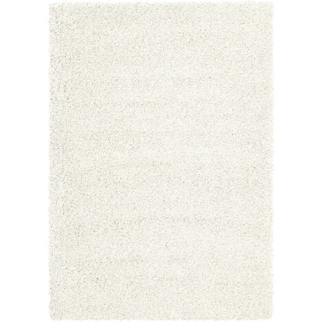 BOBOCHIC - Tapis shaggy NOKU uni  120x170 Beige