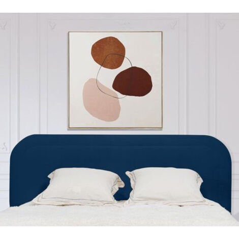 BOBOCHIC - Tête de lit CASSIOPEE  150 Bleu foncé
