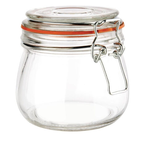 Bocal en Verre pour Conserves à Clip 500 ml - Vogue