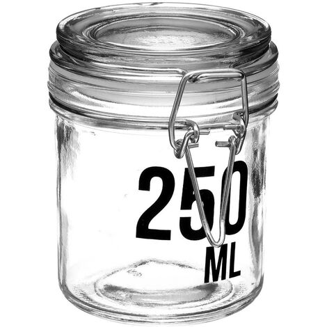 Bocal verre hermétique verre Capacity 250ml - 5 five simply smart - Transparent