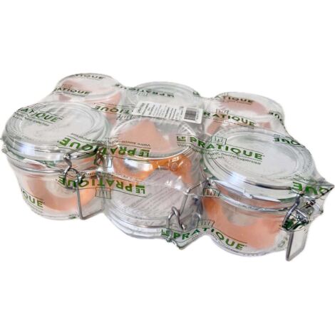 Bocaux Le Pratique 200ml ø70mm Pack De 6 - Le Pratique