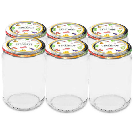 Bocaux Le Pratique 500 Ml ø82 Mm Pack De 6 - Le Pratique