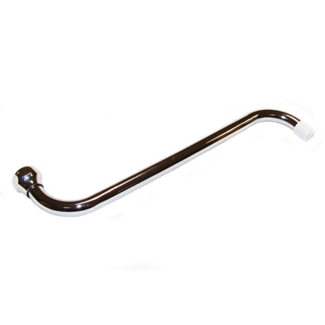 bocca di ricambio a "s" per rubinetto, senza aeratore 250 mm.