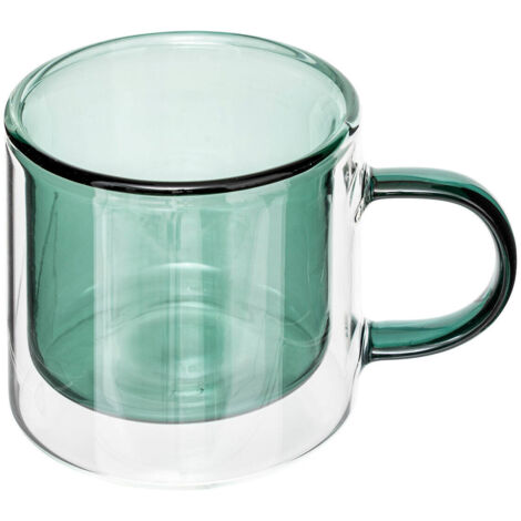 Boccale Lexi Emeraud 25 cl, 12 x 8,5 x 8 cm, aus Borosilikatglas, grün