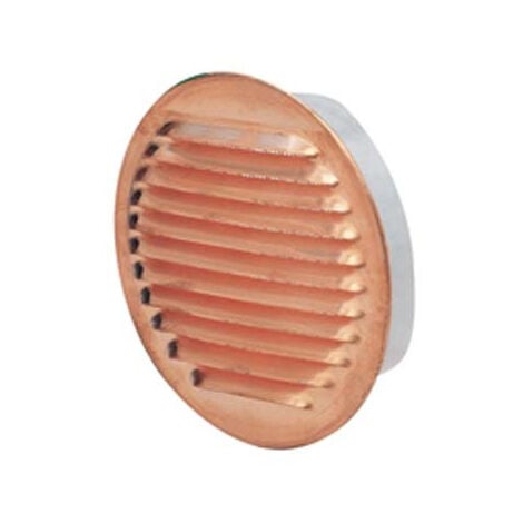 BOCCHETTA AERAZIONE RAME TONDA • BOCCAGLIO PLASTICA MM  80