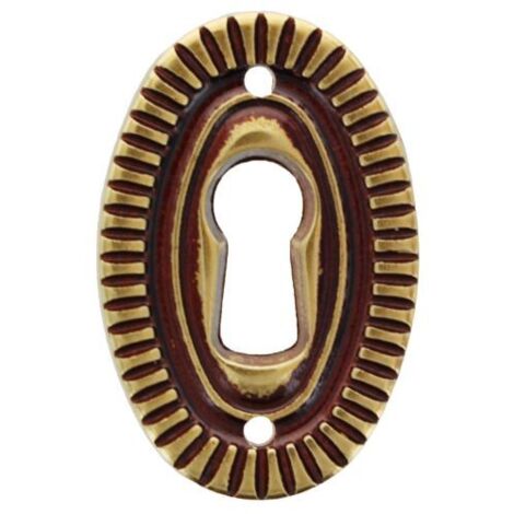 BOCCHETTA ANTICH.ART.30643 MM.25X38 PATINE** METAL STYLE PZ 50,0