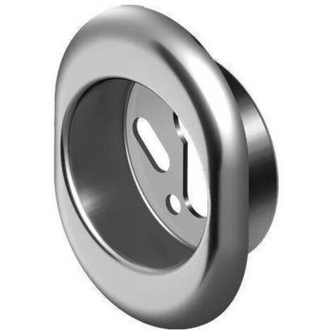 BOCCHETTA ANTISTRAPPO KT52 CROMO SATINATO DISEC