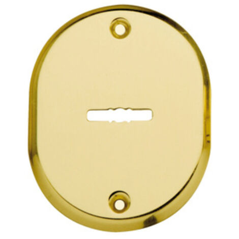 BOCCHETTA CON FORI D.M. ORO LUCIDO . Prezzo per 1 pezzo.