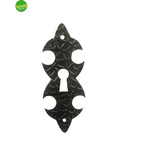 Bocchetta copriforo Handy ferro battuto 80mm