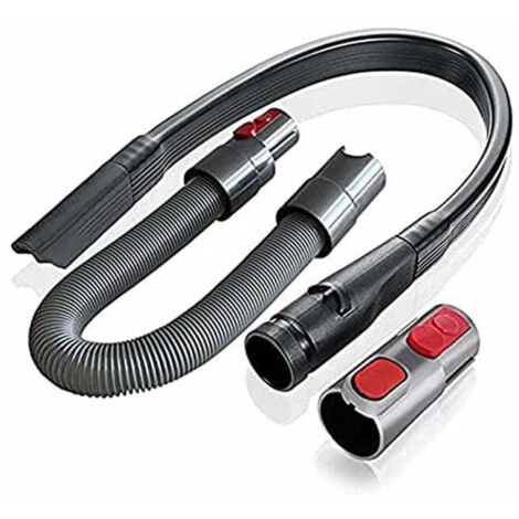 Bocchetta flessibile per fessure + adattatore + tubo flessibile per aspirapolvere Dyson V8, V10, V7, V11