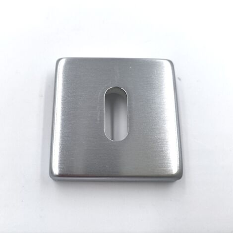 BOCCHETTA GPB QUADRA MM.50X50 YALE CROMO SATINATO