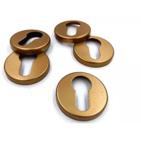 BOCCHETTA GPB TONDA YALE ALLUMINIO BRONZATO