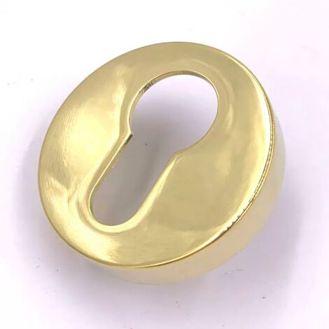 BOCCHETTA OLIVARI TONDA YALE SUPER ORO LUCIDO