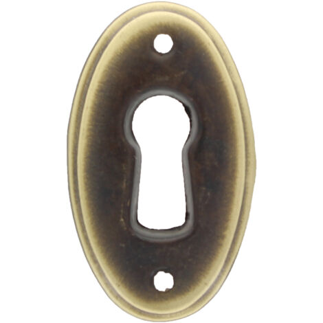BOCCHETTA OTTONE 30625 22X37 MM BRON SFUM- METAL STYLE- 50,0 pz