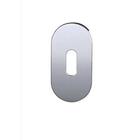 Bocchetta Ovale Bassa(Mm6)Inox Sat. F.Patent 10 Pz