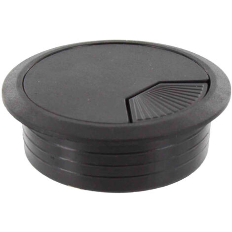 BOCCHETTA PASSACAVI D 60 MM PLASTICA NERO- COMFERUT- 20,0 pz