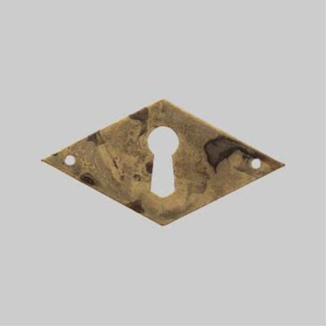 Bocchetta per mobili '30667' orizzontale 49x25 mm - ottone antico METAL GROUP