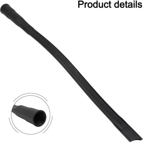 Bocchetta piatta flessibile extra lunga per aspirapolvere, bocchetta da 62 cm con attacco da 35/32 mm per la pulizia profonda dietro gli elettrodomestici, sotto i mobili e lungo i bordi