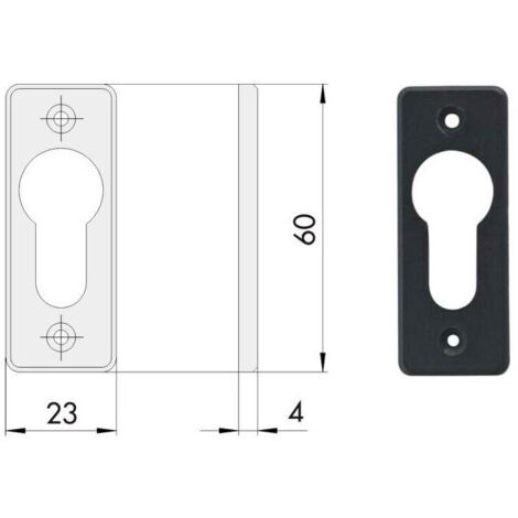 Bocchetta Rettangolare 06012-01-0 Cisa