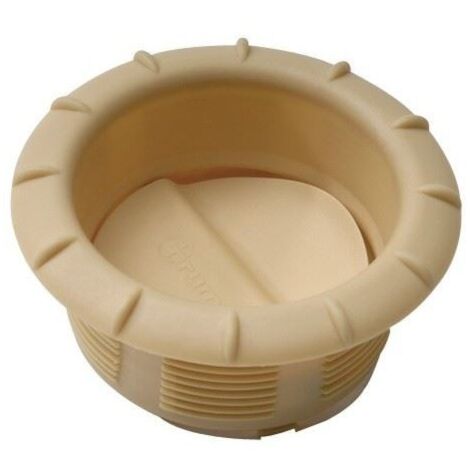 Bocchetta terminale beige