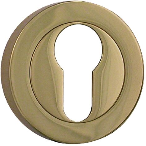 BOCCHETTA TONDA mm 45 - ottone lucido
