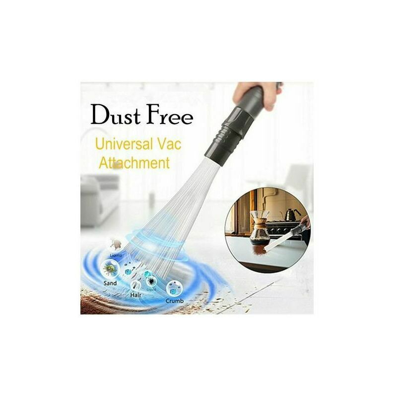 Bocchetta universale per aspirapolvere, spazzola