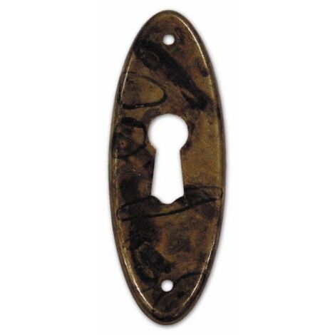 Bocchetta Verticale per Mobili Oro Antico 30655 Metal Style 65x24 mm