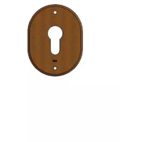 BOCCHETTA YALE MM.63X82 FINITURA RUGGINE
