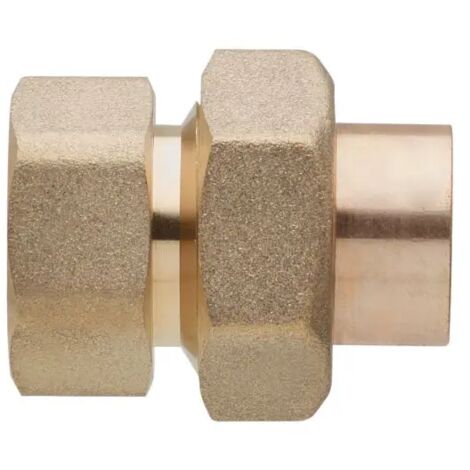 Bocchettone a saldare femmina femmina in bronzo serie b4340g 3/4" ø18 FRABO