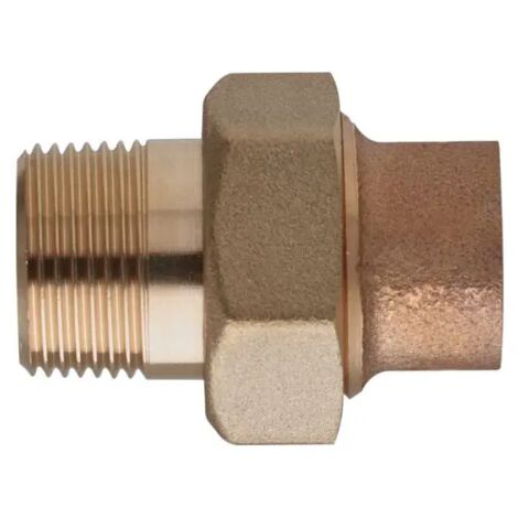 Bocchettone a saldare maschio femmina in bronzo serie b4341g 3/4" ø22 FRABO