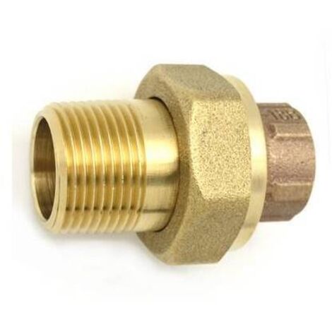 BOCCHETTONE BRONZO 3 PEZZI  M.  A SALDARE 1/2 x 3/8 FRABO