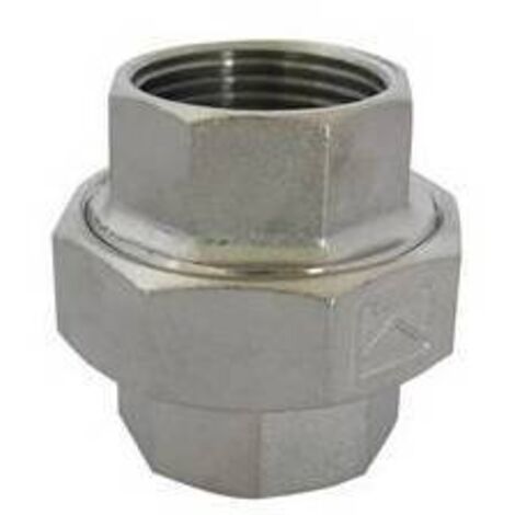 BOCCHETTONE CONICO FF ACCIAIO INOX 1 DH