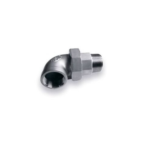 Bocchettone curvo ø2"MF inox 316 342200316