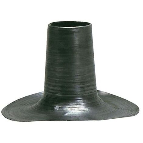 Bocchettone di scarico color nero in piombo -Ø 80