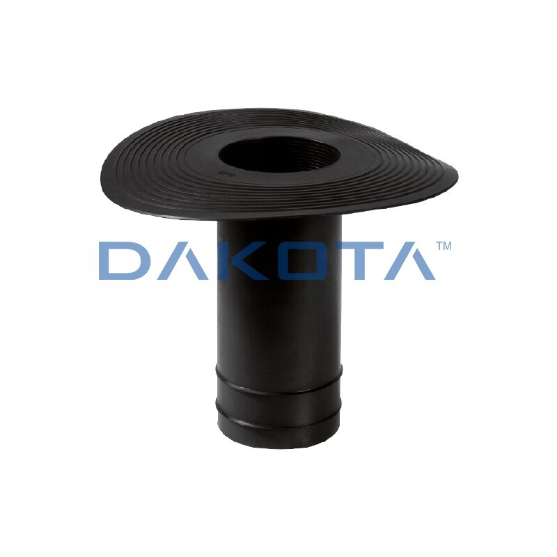 Bocchettone Di Scarico Dm.120 Mm. In Pte Per Acque Piovane
