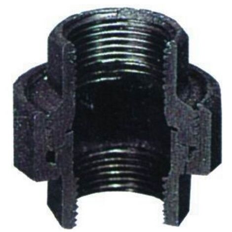 Bocchettone In Ghisa S.Conica Ff Zincato Fig.340 1-1/2"